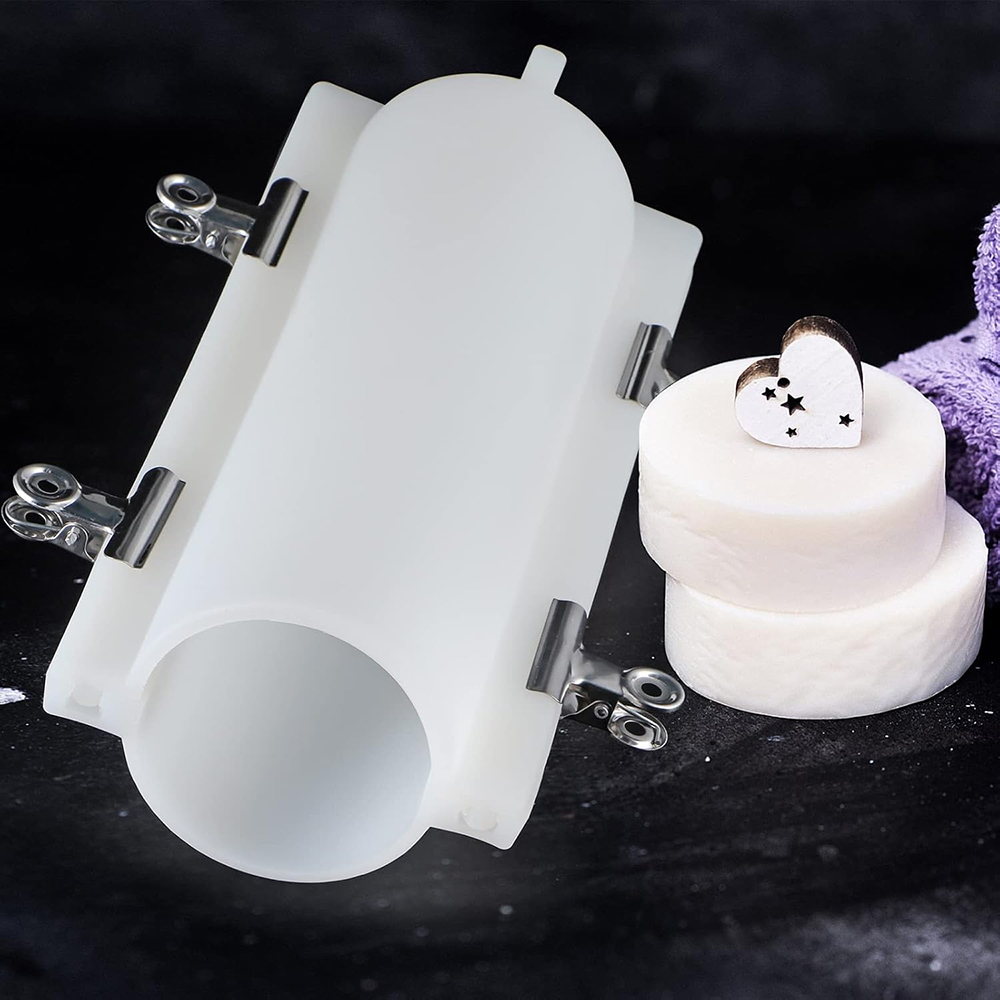 Big Cylinder Tube Soap Mold wi - огляд і ціна Candle Supplies Tins