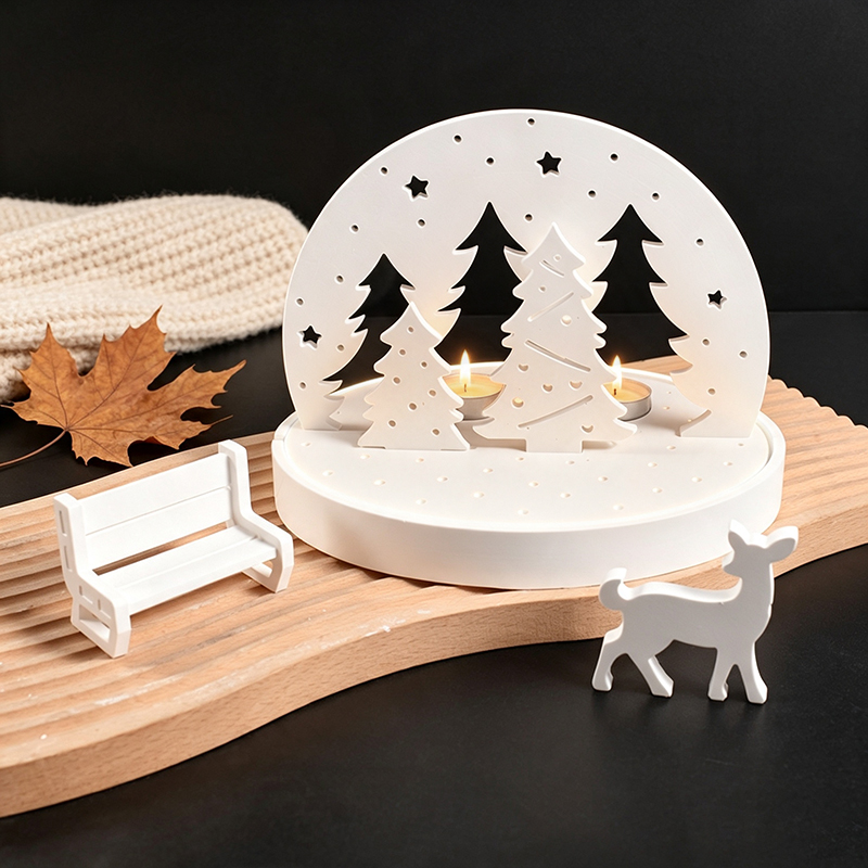 Christmas Elk Tealight Candle  - огляд і ціна Candle Supplies Kit