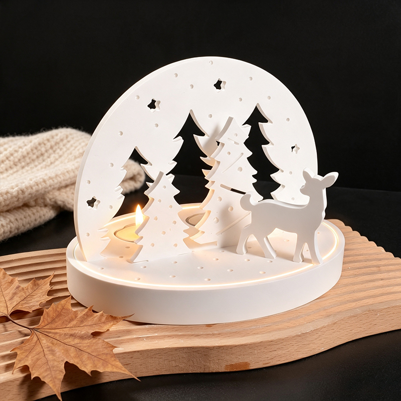 Christmas Elk Tealight Candle  - огляд і ціна Candle Supplies Kit