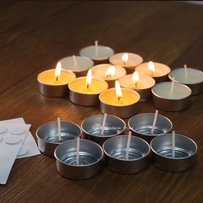 Empty Tea Wax Circular Aluminu - огляд і ціна Candle Supplies Tins