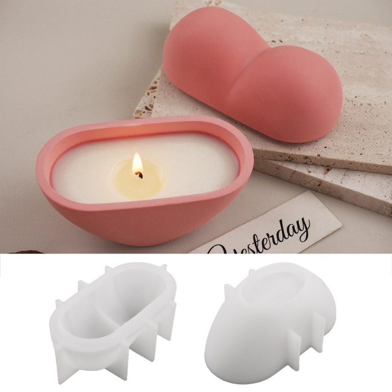 DIY Heart Shape Candle Jar Sil - огляд і ціна Candle Vessel Supplies