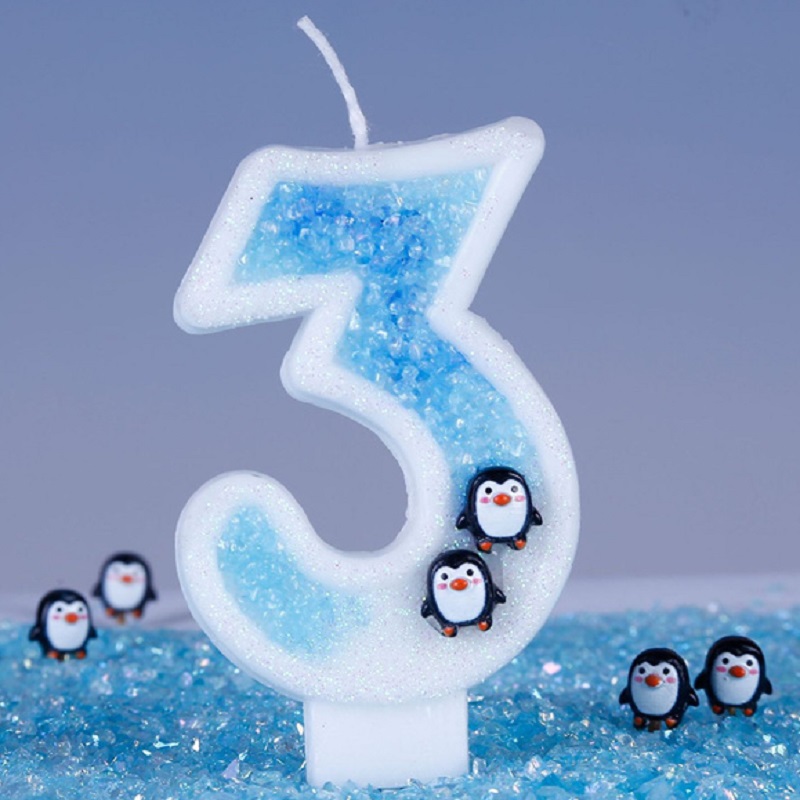 Blue Children's Birthday Candl - огляд і ціна Candle Supplies Luxury