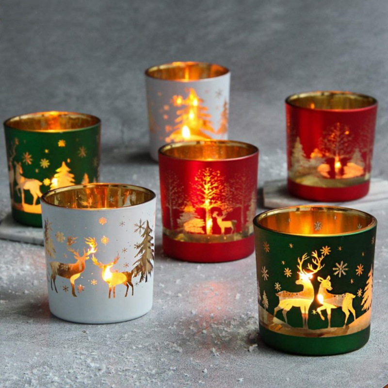 Christmas Glass Vessels for Sc - огляд і ціна Candle Vessel Supplies