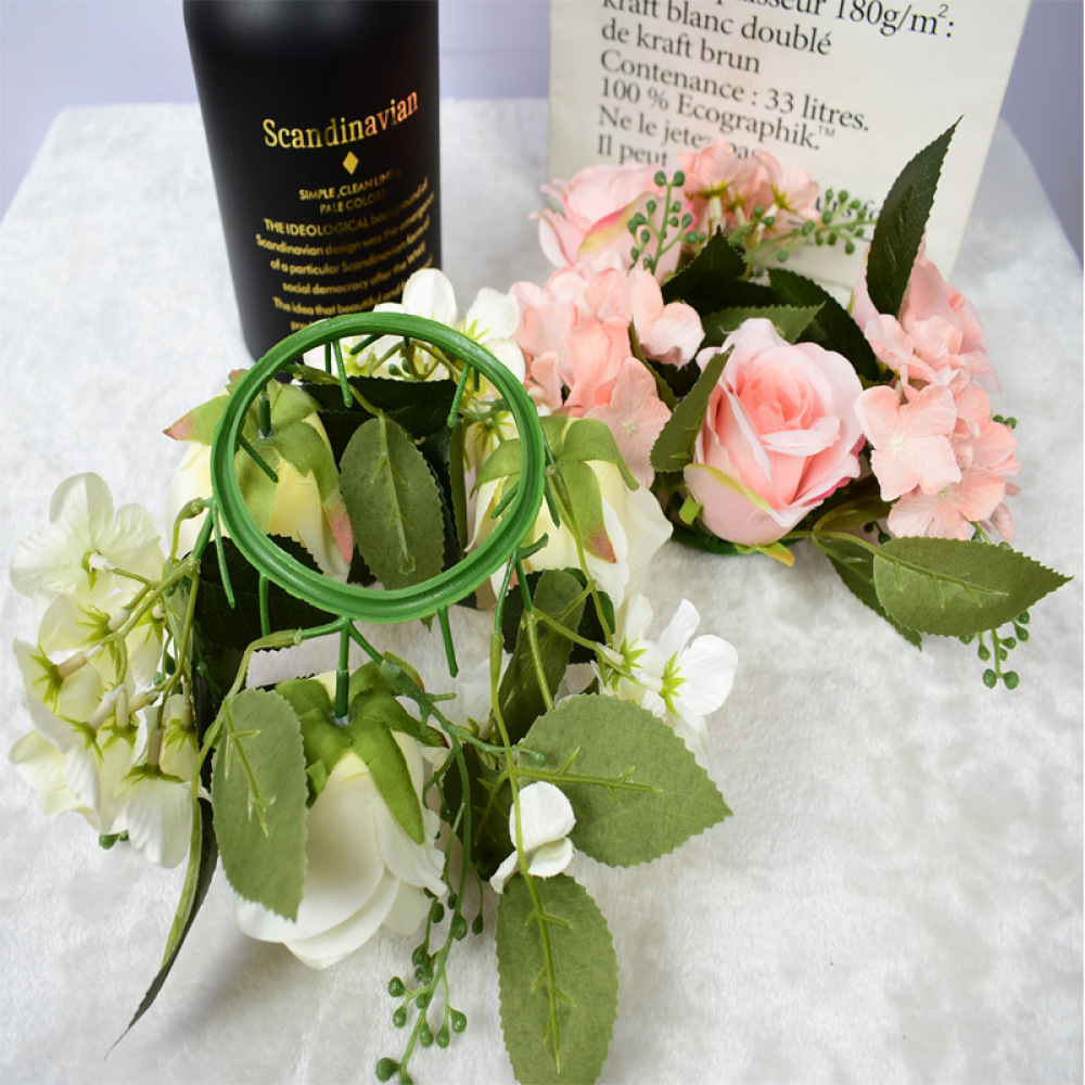 Realistic Rose Garland Floral  - огляд і ціна Candle Supplies Luxury
