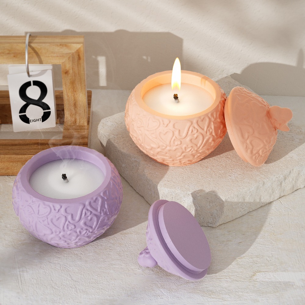 Floral Embossed Storage Box wi - огляд і ціна Candle Vessel Supplies